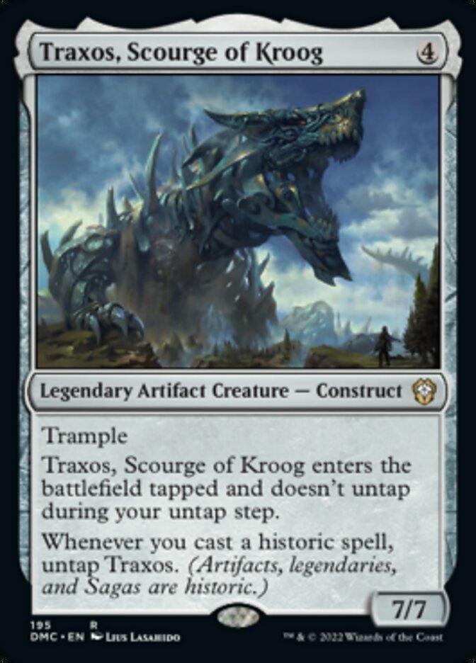 Traxos, Scourge of Kroog [Dominaria United Commander] MTG Single Magic: The Gathering    | Red Claw Gaming
