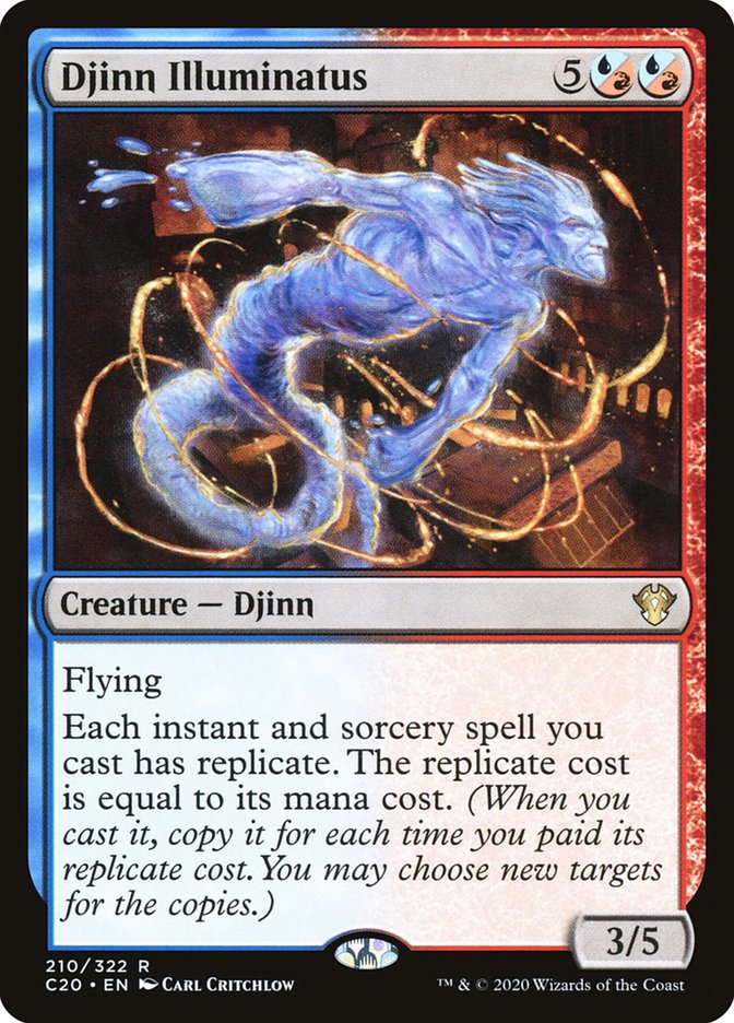 Djinn Illuminatus [Commander 2020] MTG Single Magic: The Gathering    | Red Claw Gaming