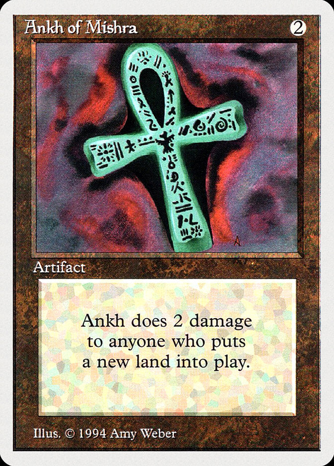 Ankh of Mishra [Summer Magic / Edgar] MTG Single Magic: The Gathering    | Red Claw Gaming