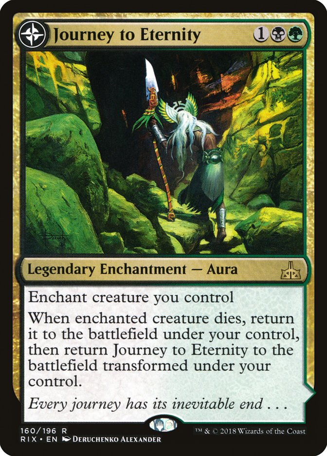 Journey to Eternity // Atzal, Cave of Eternity [Rivals of Ixalan] MTG Single Magic: The Gathering    | Red Claw Gaming