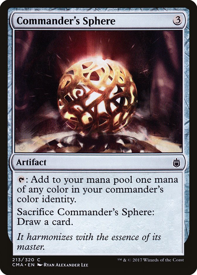 Commander's Sphere [Commander Anthology] MTG Single Magic: The Gathering    | Red Claw Gaming