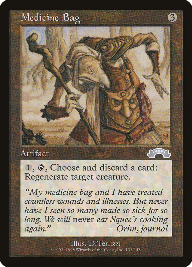 Medicine Bag [Exodus] MTG Single Magic: The Gathering    | Red Claw Gaming