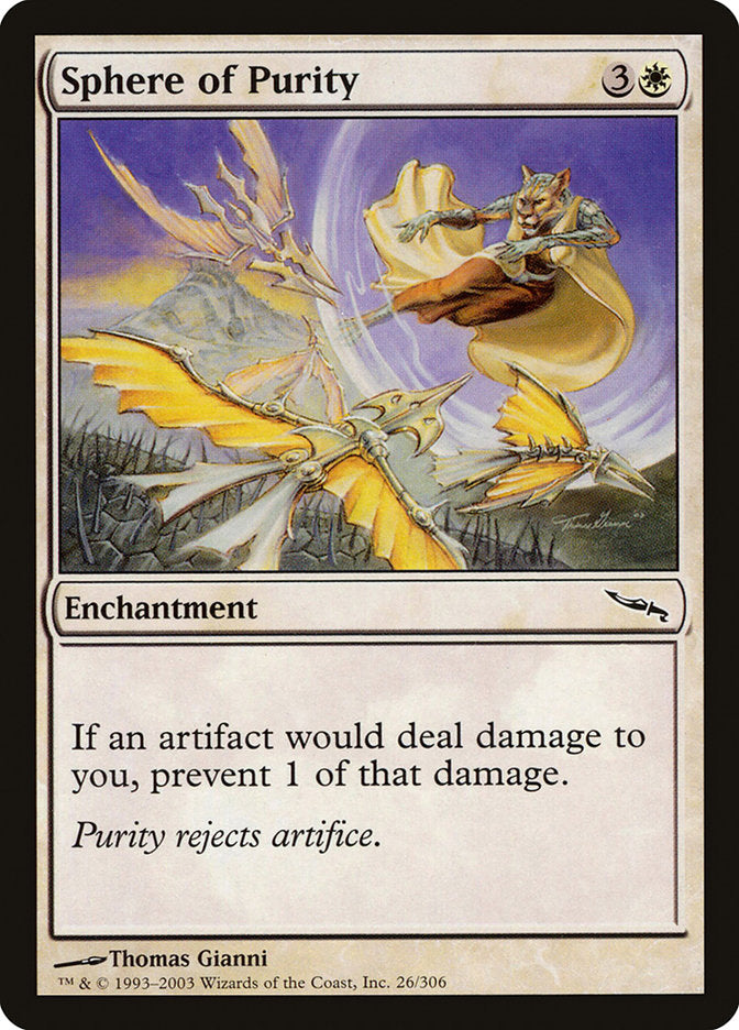 Sphere of Purity [Mirrodin] MTG Single Magic: The Gathering    | Red Claw Gaming