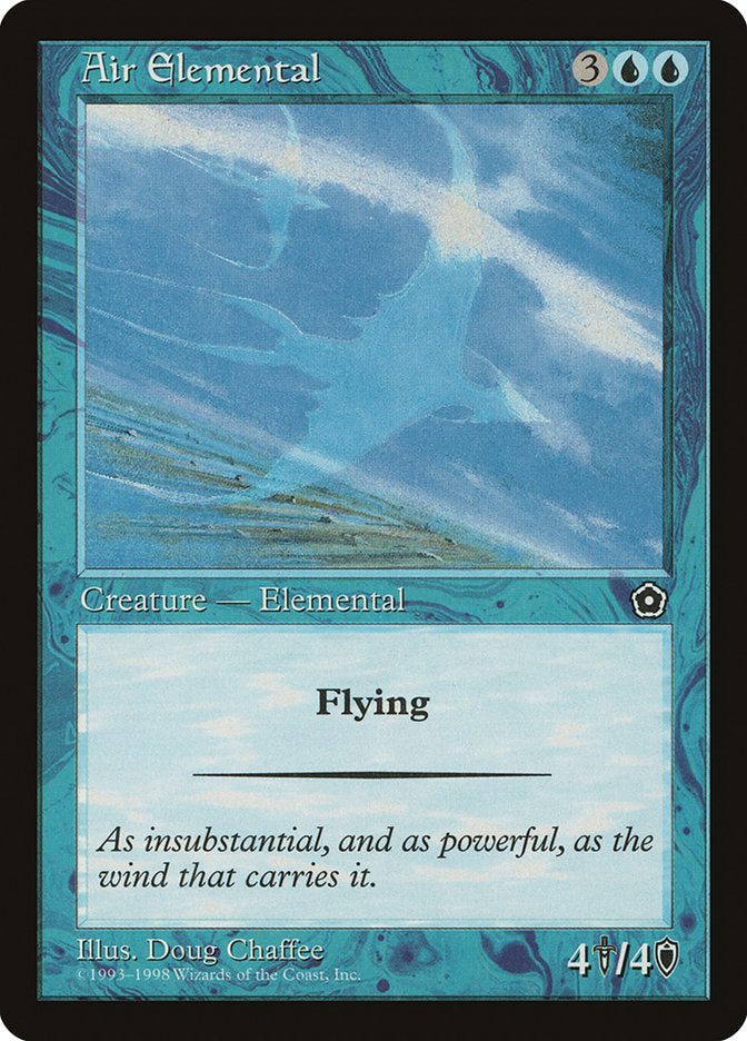 Air Elemental [Portal Second Age] MTG Single Magic: The Gathering    | Red Claw Gaming