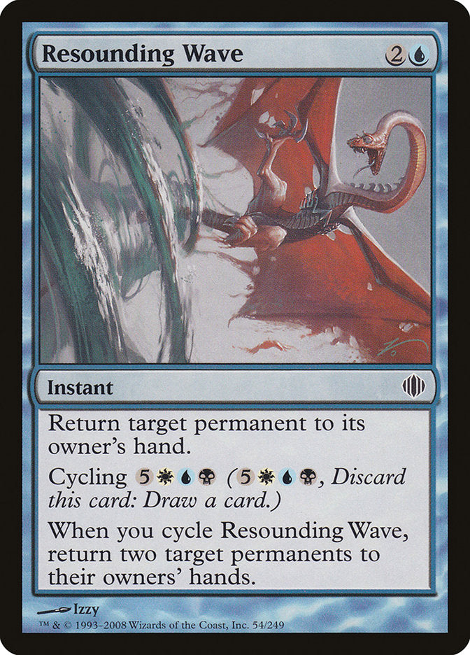 Resounding Wave [Shards of Alara] MTG Single Magic: The Gathering    | Red Claw Gaming