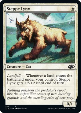 Steppe Lynx [Jumpstart 2022] MTG Single Magic: The Gathering    | Red Claw Gaming