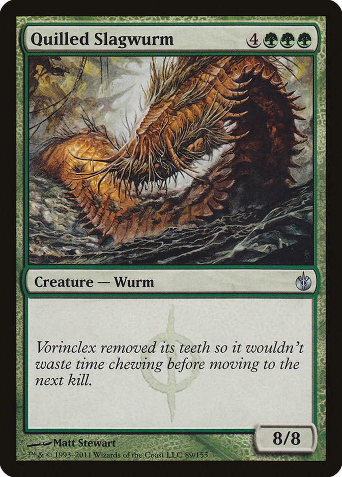 Quilled Slagwurm [Mirrodin Besieged] MTG Single Magic: The Gathering    | Red Claw Gaming