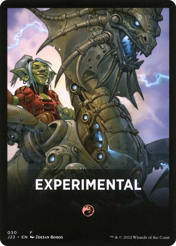 Experimental Theme Card [Jumpstart 2022 Front Cards] MTG Single Magic: The Gathering    | Red Claw Gaming