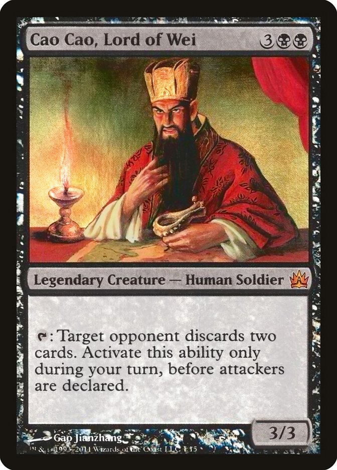 Cao Cao, Lord of Wei [From the Vault: Legends] MTG Single Magic: The Gathering    | Red Claw Gaming