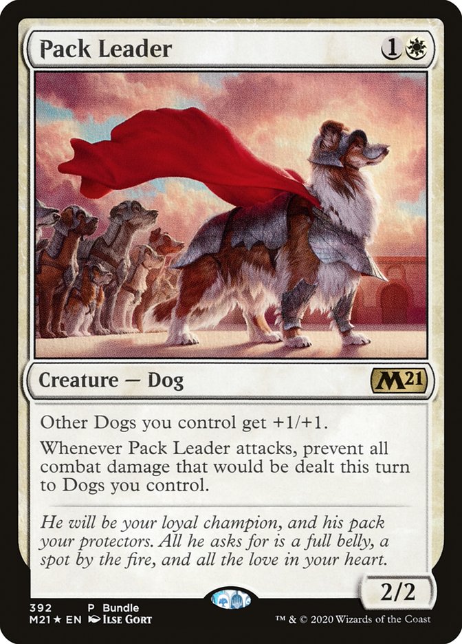Pack Leader (392) [Core Set 2021 Promos] MTG Single Magic: The Gathering    | Red Claw Gaming
