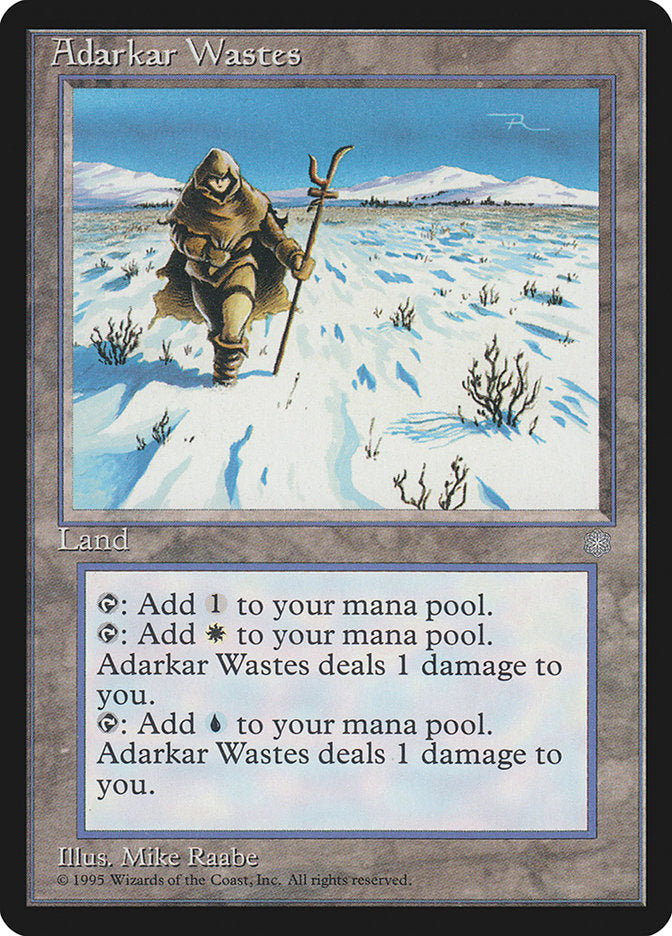 Adarkar Wastes [Ice Age] | Red Claw Gaming
