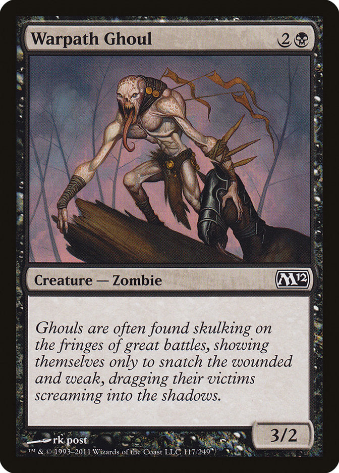 Warpath Ghoul [Magic 2012] MTG Single Magic: The Gathering    | Red Claw Gaming