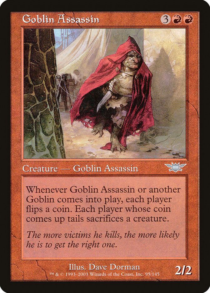 Goblin Assassin [Legions] MTG Single Magic: The Gathering    | Red Claw Gaming