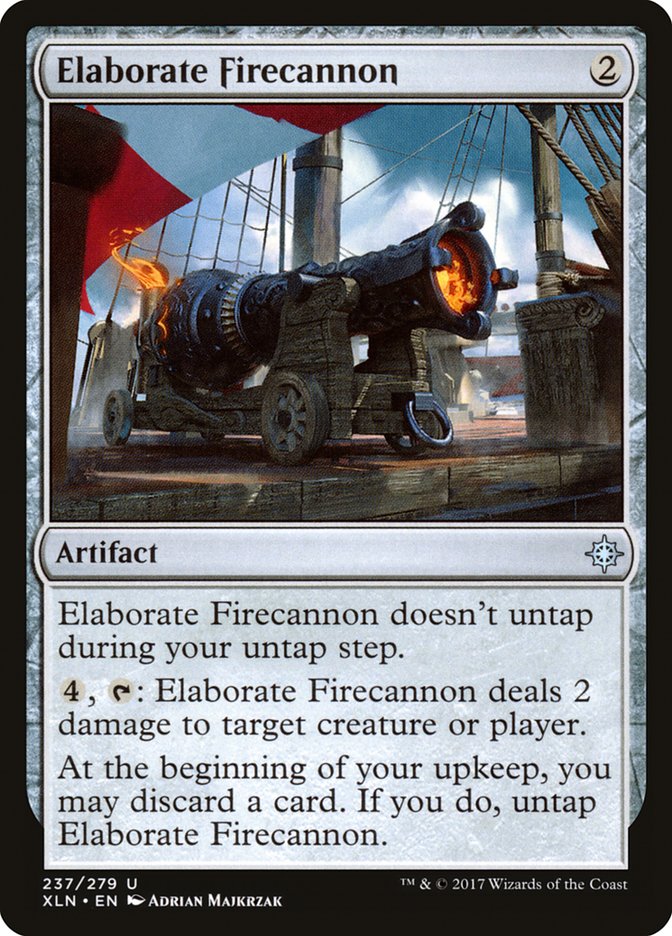 Elaborate Firecannon [Ixalan] MTG Single Magic: The Gathering    | Red Claw Gaming
