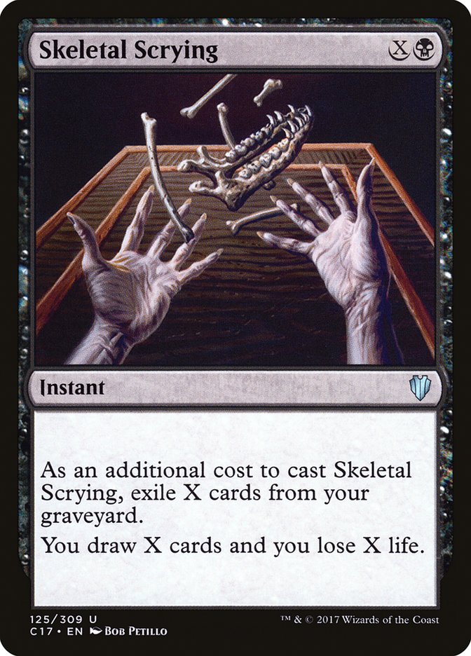 Skeletal Scrying [Commander 2017] MTG Single Magic: The Gathering    | Red Claw Gaming