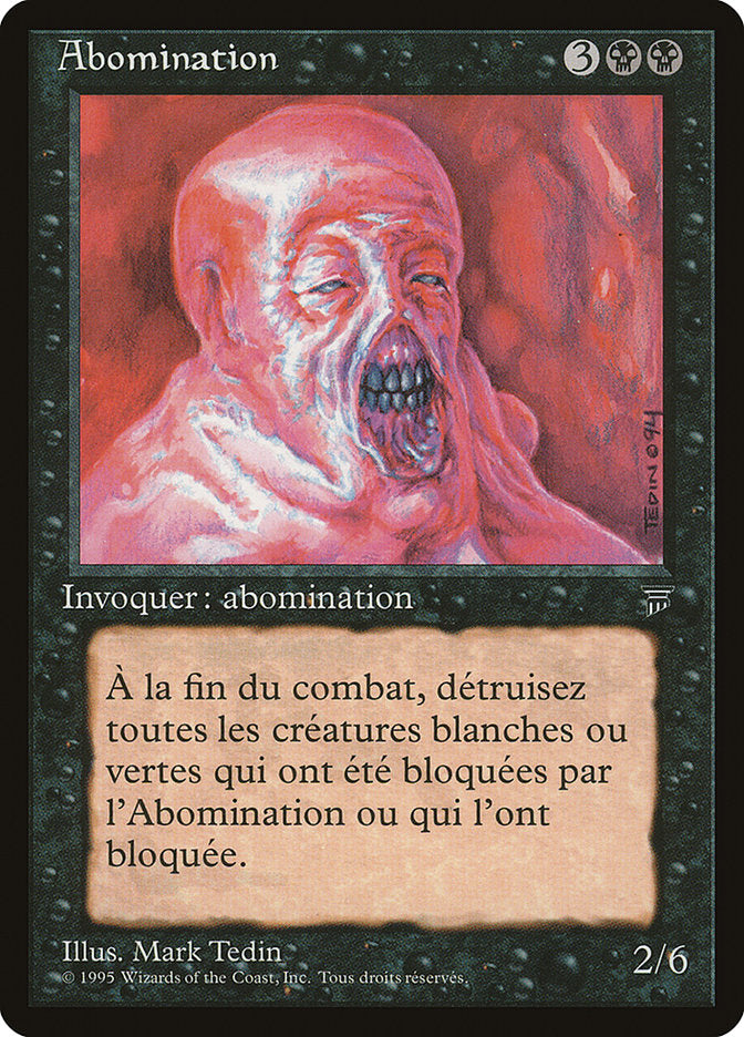 Abomination (French) [Renaissance] MTG Single Magic: The Gathering    | Red Claw Gaming