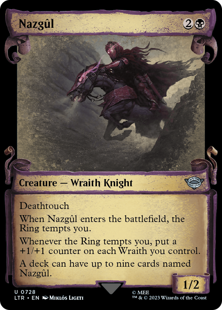 Nazgul (0728) [The Lord of the Rings: Tales of Middle-Earth Showcase Scrolls] MTG Single Magic: The Gathering    | Red Claw Gaming