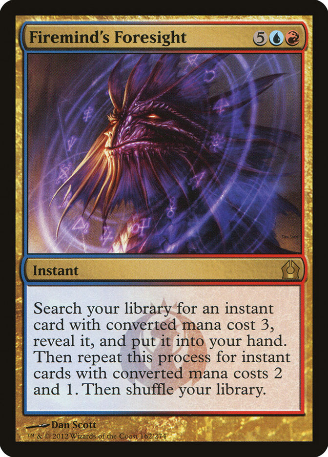 Firemind's Foresight [Return to Ravnica] MTG Single Magic: The Gathering    | Red Claw Gaming