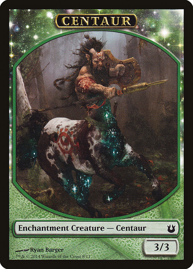 Centaur Token [Born of the Gods Tokens] MTG Single Magic: The Gathering    | Red Claw Gaming
