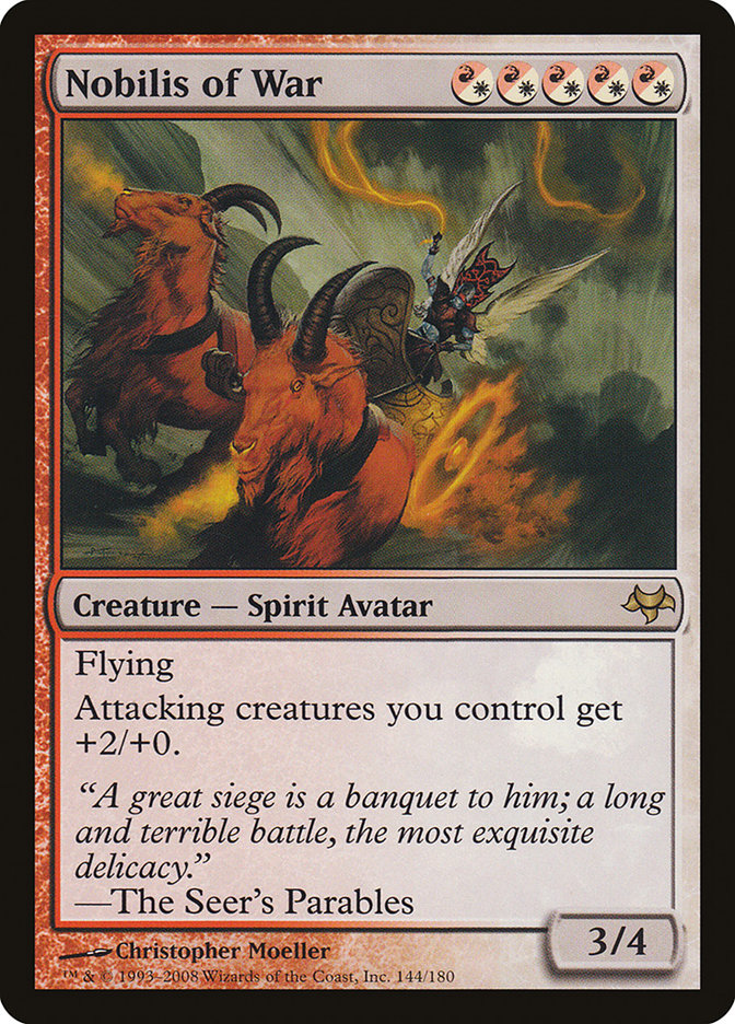 Nobilis of War [Eventide] MTG Single Magic: The Gathering    | Red Claw Gaming