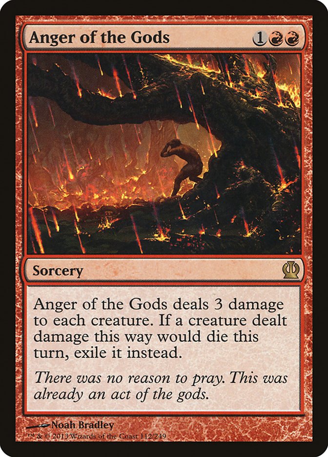 Anger of the Gods [Theros] MTG Single Magic: The Gathering    | Red Claw Gaming
