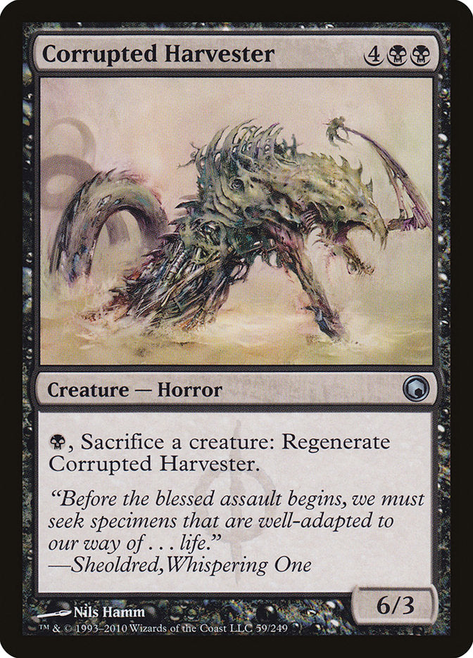 Corrupted Harvester [Scars of Mirrodin] MTG Single Magic: The Gathering    | Red Claw Gaming