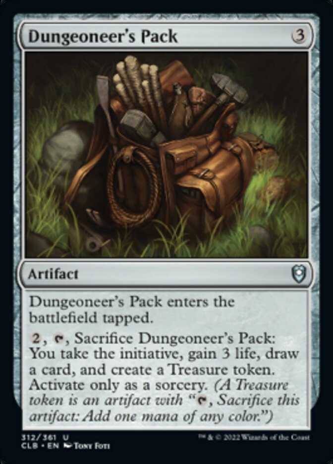 Dungeoneer's Pack [Commander Legends: Battle for Baldur's Gate] MTG Single Magic: The Gathering    | Red Claw Gaming