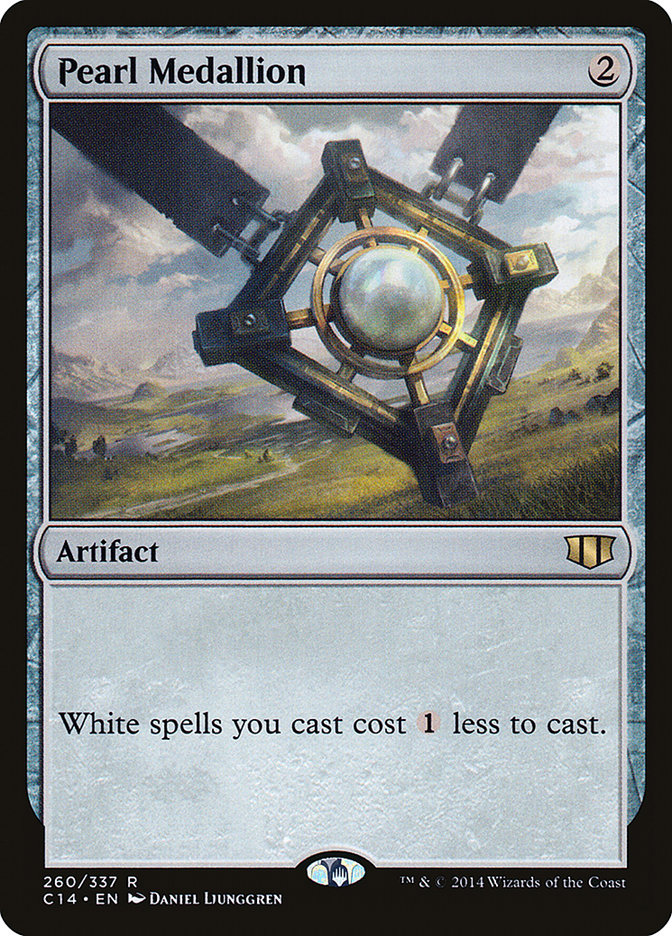Pearl Medallion [Commander 2014] MTG Single Magic: The Gathering    | Red Claw Gaming