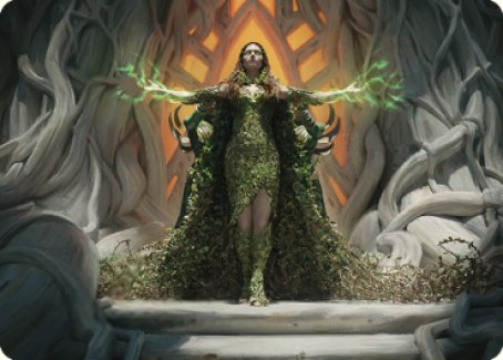 Titania, Voice of Gaea Art Card [The Brothers' War Art Series] MTG Single Magic: The Gathering    | Red Claw Gaming