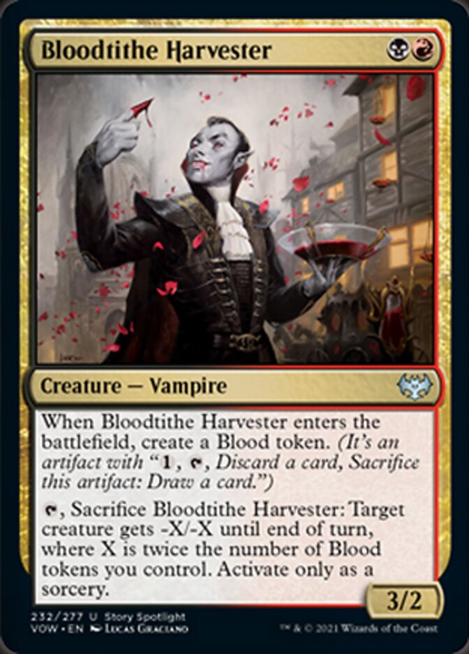 Bloodtithe Harvester [Innistrad: Crimson Vow] MTG Single Magic: The Gathering    | Red Claw Gaming
