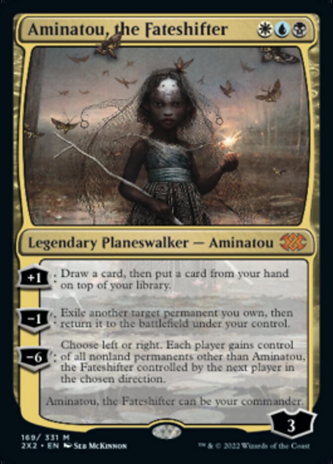 Aminatou, the Fateshifter [Double Masters 2022] MTG Single Magic: The Gathering    | Red Claw Gaming