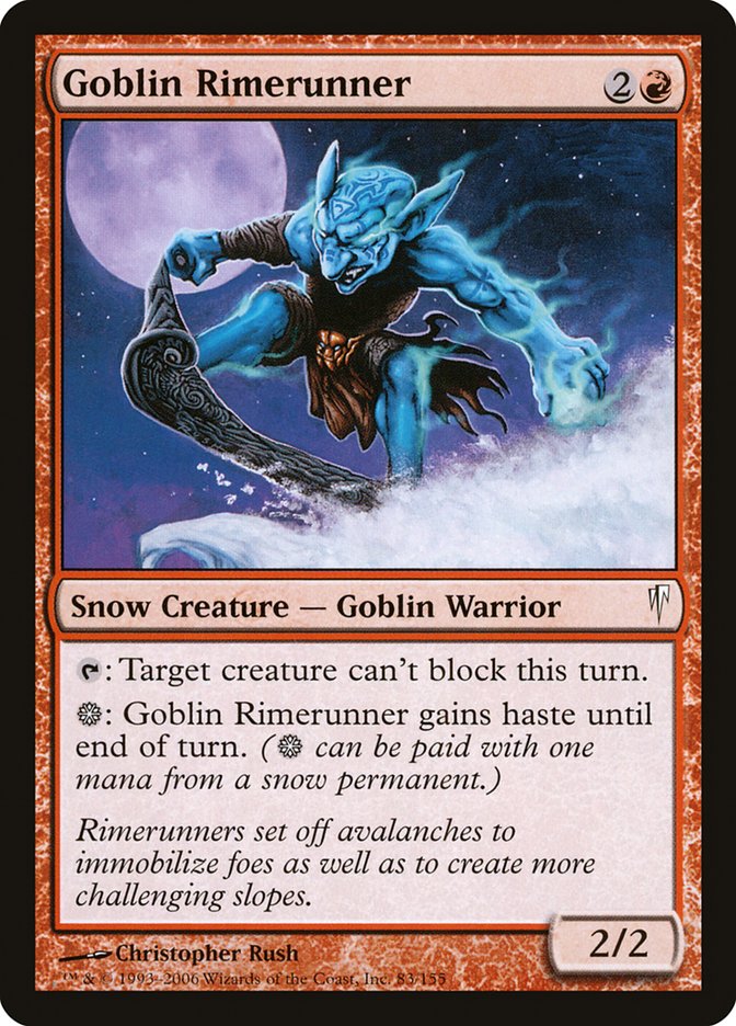 Goblin Rimerunner [Coldsnap] MTG Single Magic: The Gathering    | Red Claw Gaming