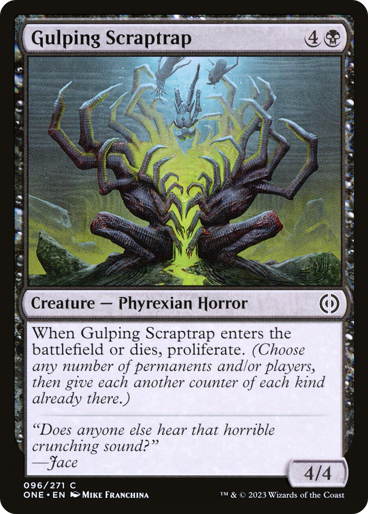 Gulping Scraptrap [Phyrexia: All Will Be One] MTG Single Magic: The Gathering    | Red Claw Gaming