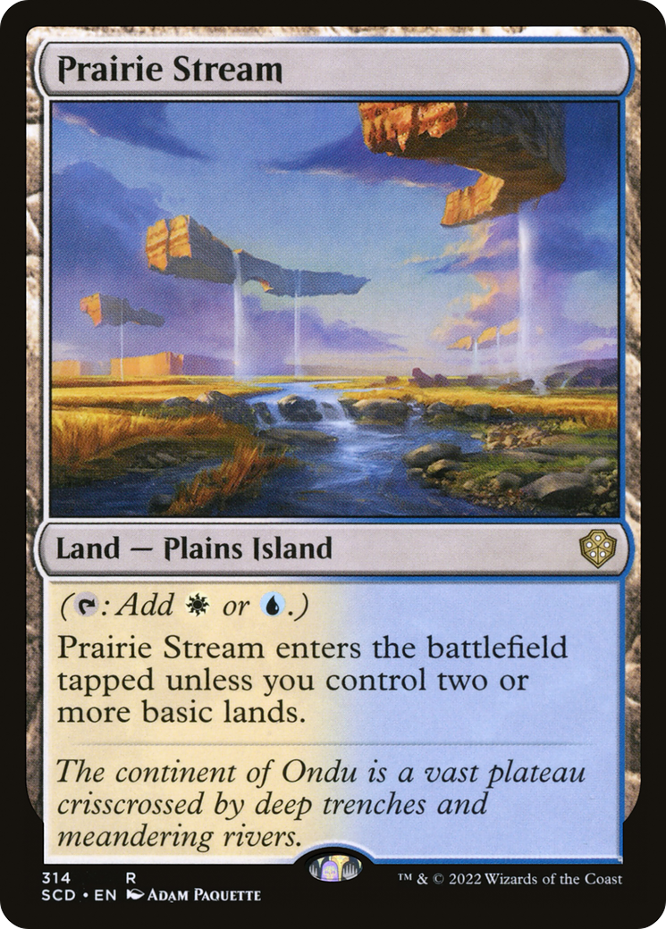 Prairie Stream [Starter Commander Decks] MTG Single Magic: The Gathering    | Red Claw Gaming