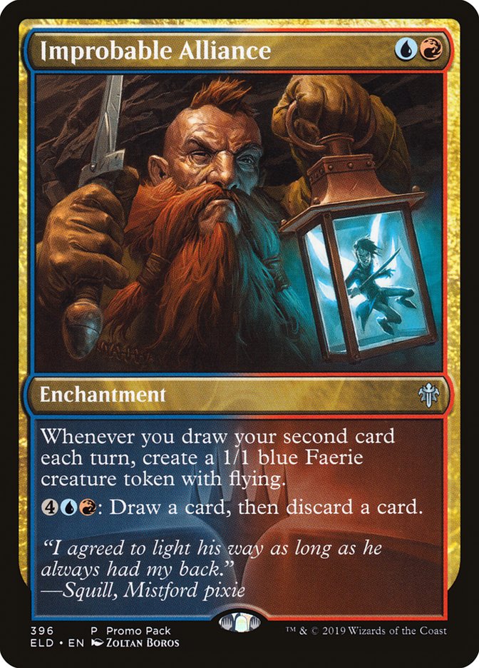 Improbable Alliance (Promo Pack) [Throne of Eldraine Promos] MTG Single Magic: The Gathering    | Red Claw Gaming