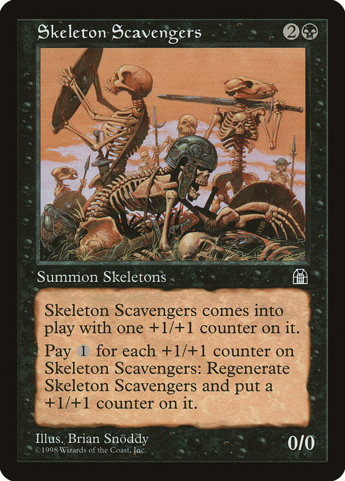 Skeleton Scavengers [Stronghold] MTG Single Magic: The Gathering    | Red Claw Gaming