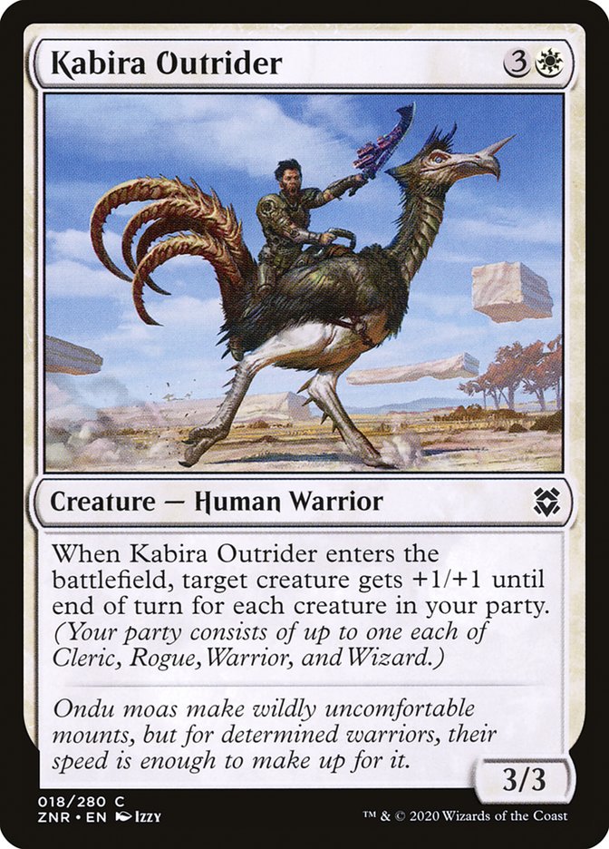 Kabira Outrider [Zendikar Rising] MTG Single Magic: The Gathering    | Red Claw Gaming