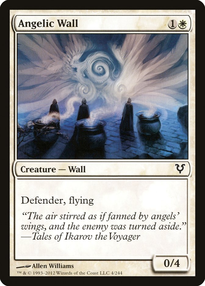 Angelic Wall [Avacyn Restored] MTG Single Magic: The Gathering    | Red Claw Gaming