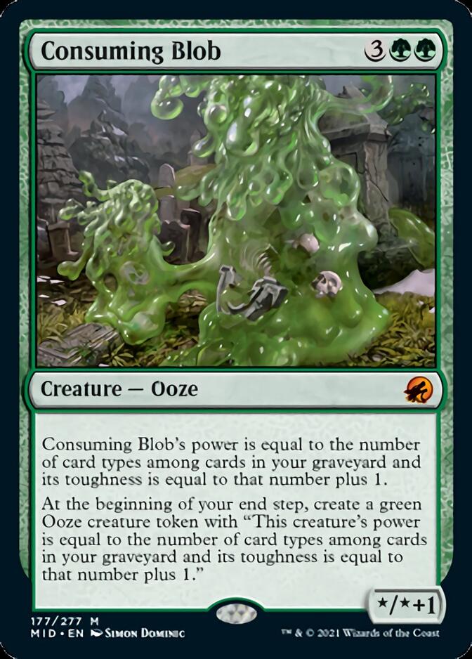 Consuming Blob [Innistrad: Midnight Hunt] MTG Single Magic: The Gathering    | Red Claw Gaming