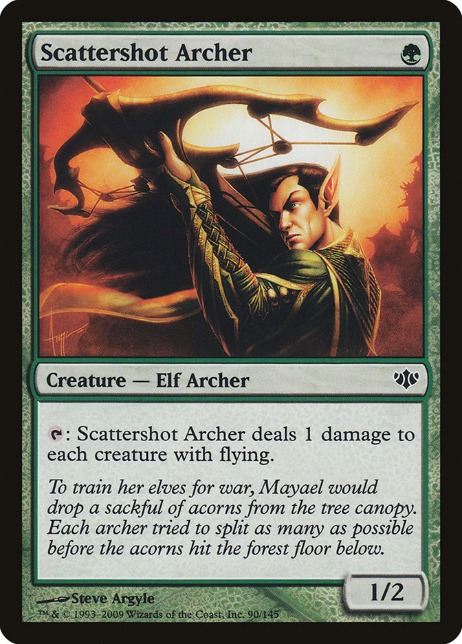 Scattershot Archer [Conflux] MTG Single Magic: The Gathering    | Red Claw Gaming