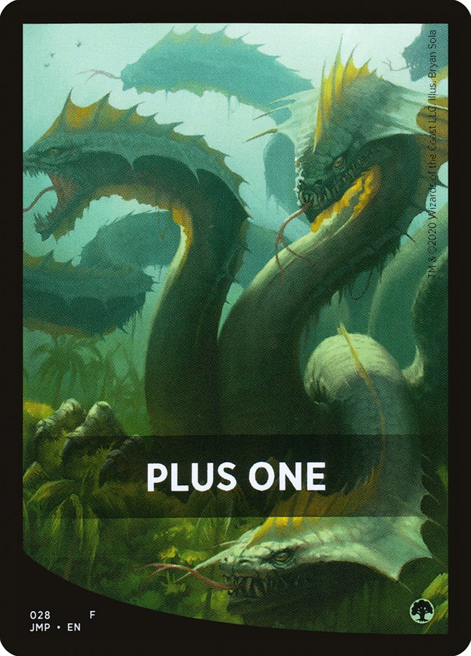 Plus One Theme Card [Jumpstart Front Cards] MTG Single Magic: The Gathering    | Red Claw Gaming
