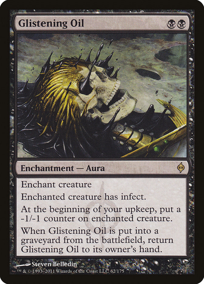 Glistening Oil [New Phyrexia] MTG Single Magic: The Gathering    | Red Claw Gaming