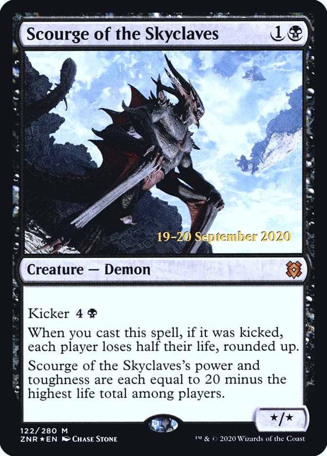 Scourge of the Skyclaves [Zendikar Rising Prerelease Promos] MTG Single Magic: The Gathering    | Red Claw Gaming