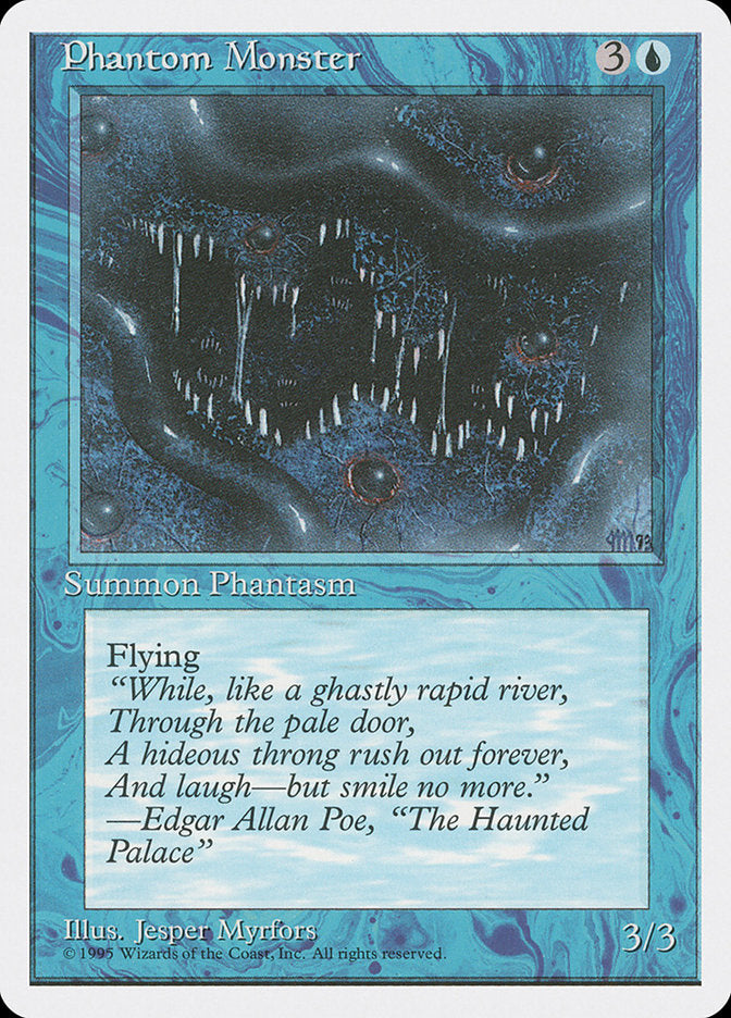 Phantom Monster [Fourth Edition] MTG Single Magic: The Gathering    | Red Claw Gaming
