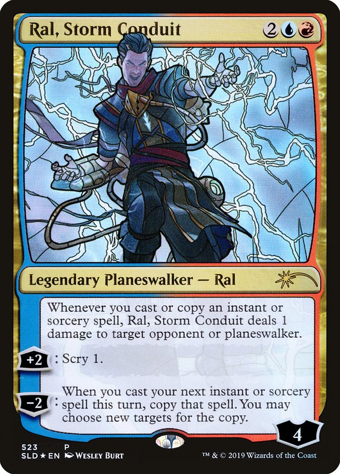 Ral, Storm Conduit (Stained Glass) [Secret Lair Drop Promos] MTG Single Magic: The Gathering    | Red Claw Gaming