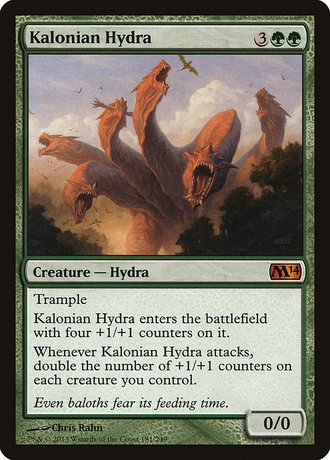 Kalonian Hydra [Magic 2014] MTG Single Magic: The Gathering    | Red Claw Gaming