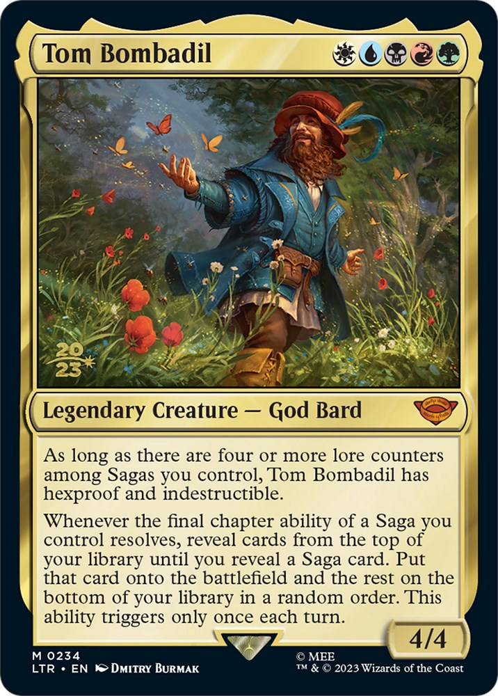 Tom Bombadil [The Lord of the Rings: Tales of Middle-Earth Prerelease Promos] MTG Single Magic: The Gathering    | Red Claw Gaming