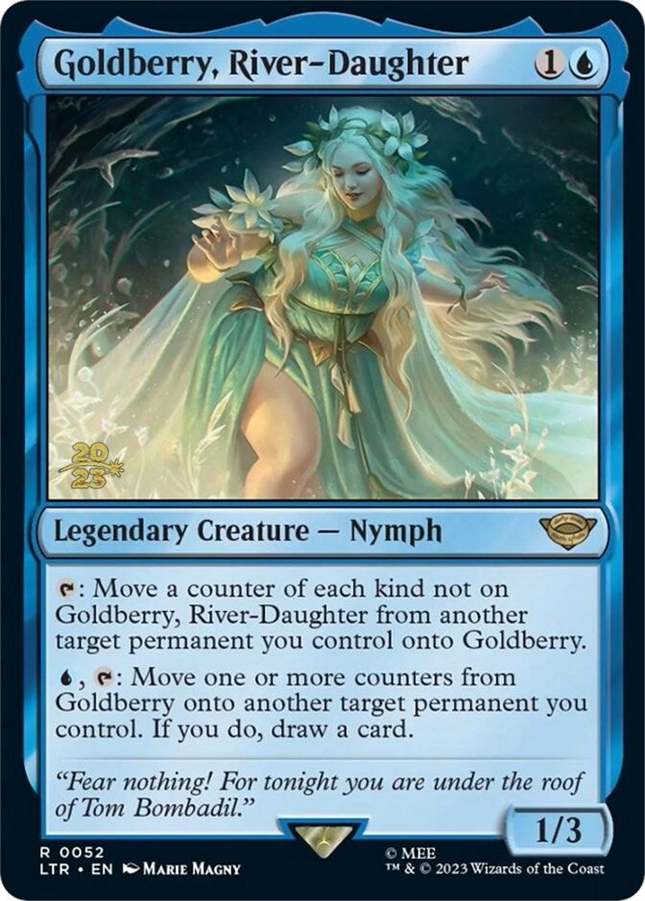 Goldberry, River-Daughter [The Lord of the Rings: Tales of Middle-Earth Prerelease Promos] MTG Single Magic: The Gathering    | Red Claw Gaming
