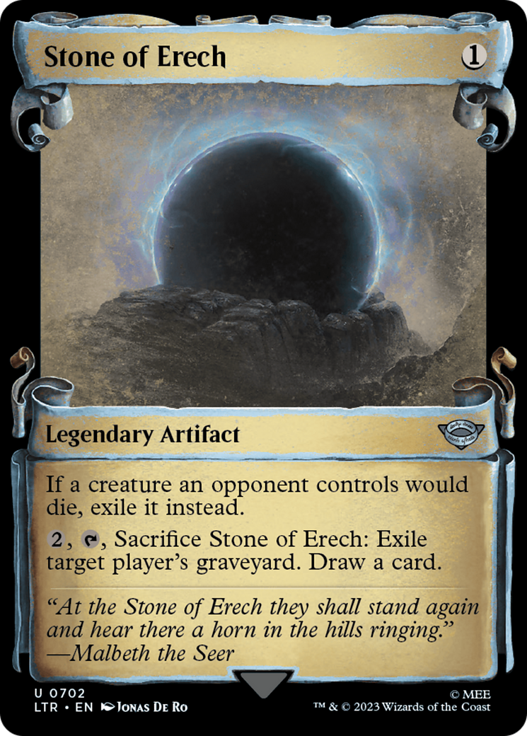 Stone of Erech [The Lord of the Rings: Tales of Middle-Earth Showcase Scrolls] MTG Single Magic: The Gathering    | Red Claw Gaming
