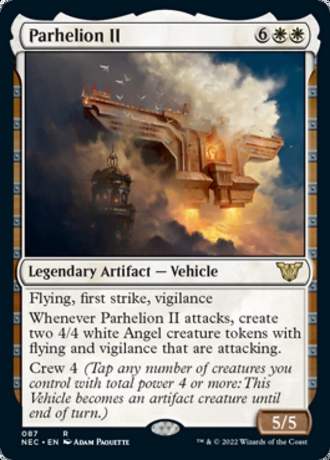 Parhelion II [Kamigawa: Neon Dynasty Commander] MTG Single Magic: The Gathering    | Red Claw Gaming